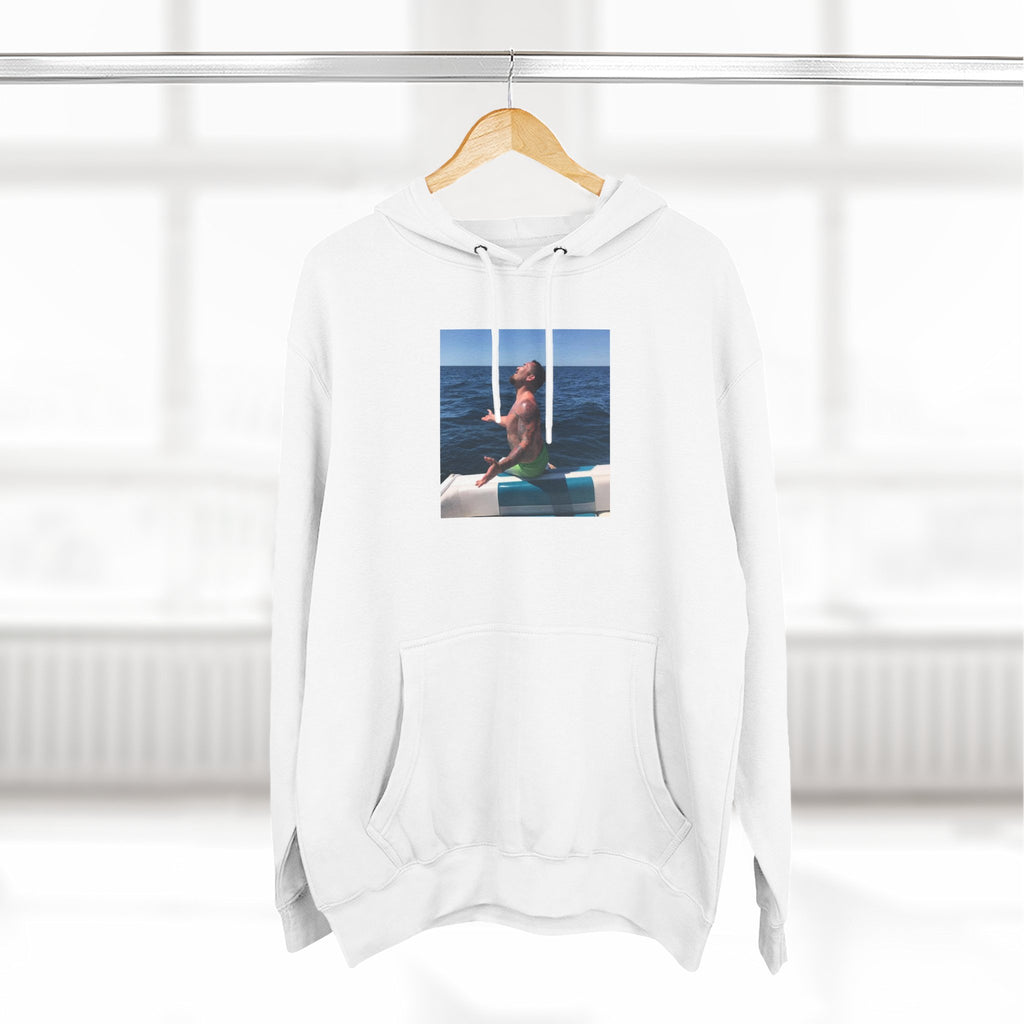 Fishy Out Of Water Hoodie — Ocean Boat Summer Vibes Fleece Pullover