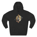 Pimpin Aint Easy (Ryder or Die Style)   Three-Panel Fleece Hoodie — Cozy Diamond Photo Graphic Pullover