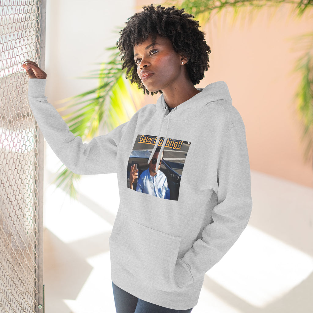 Gator Sighting Hoodie — Viral Meme Hood Pullover