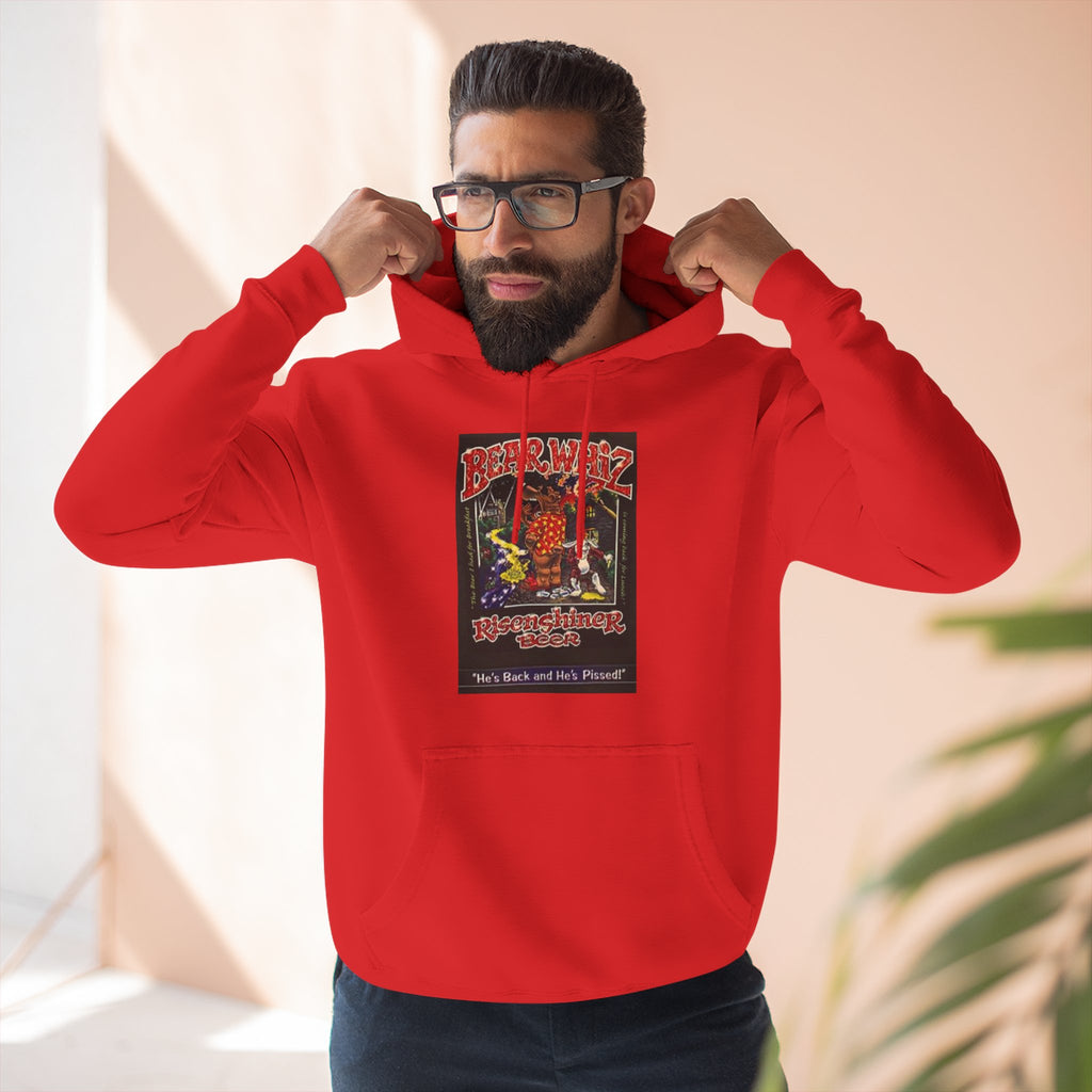 Bear Whiz Beer Rise and Shine Graphic Hoodie