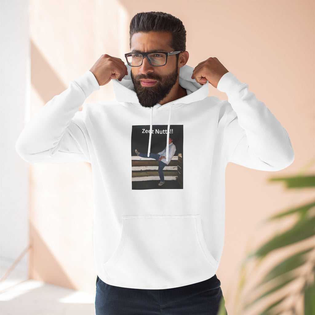 Zee'z Nutt's Moments Hoodie — Live Nutt Action Graphic Pullover