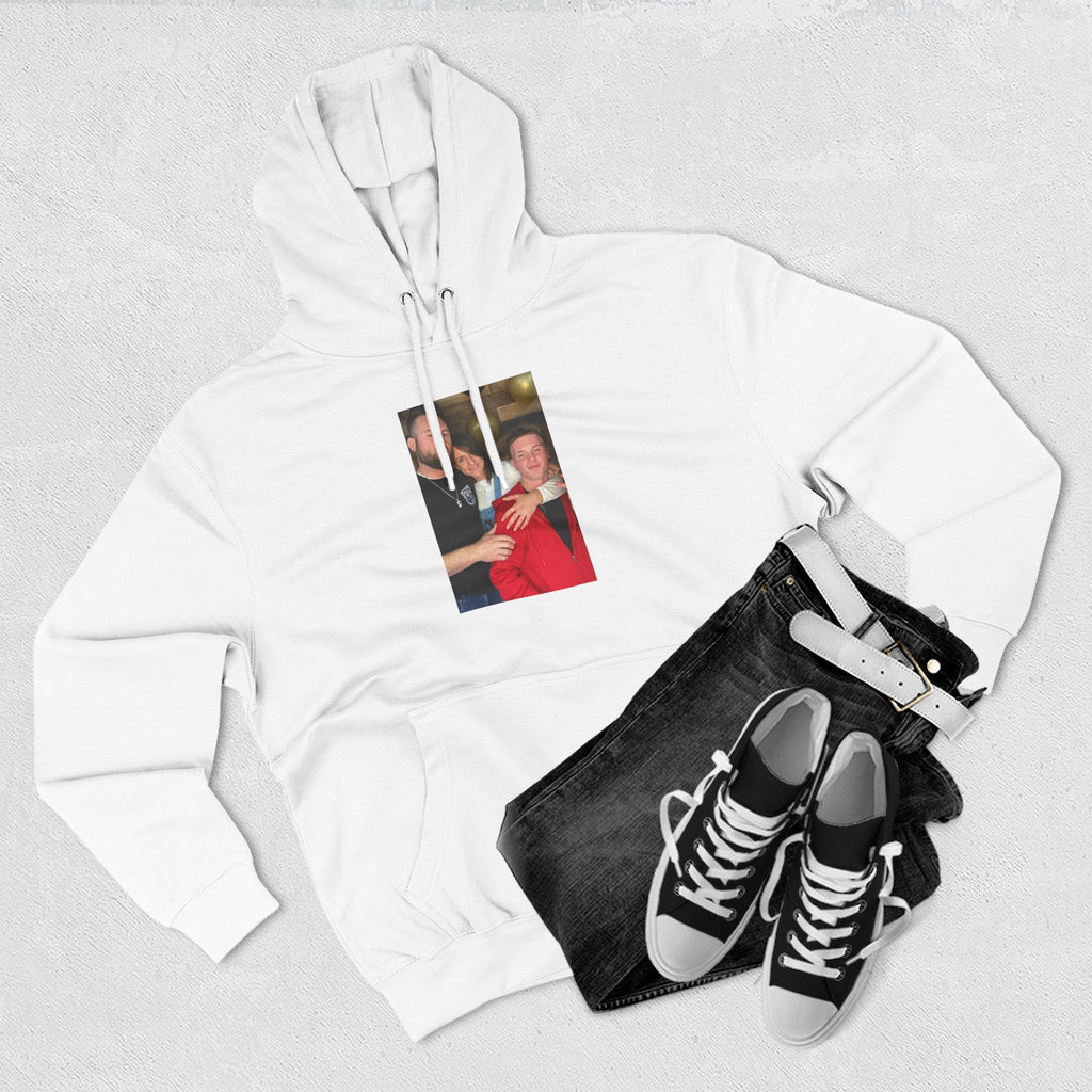 Bloods...  -Panel Hoodie — RR Royalty   Three-Panel Fleece Pullover