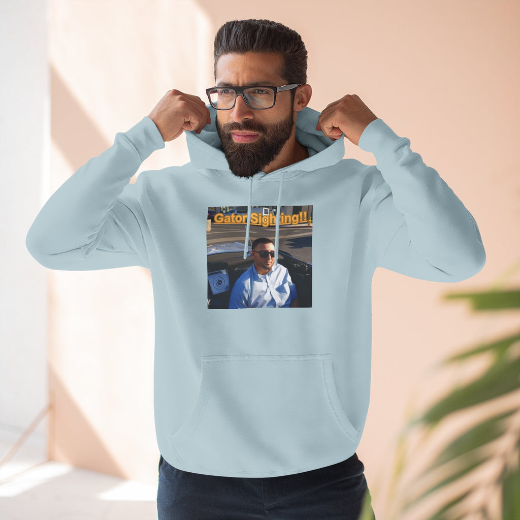 GATOR Sighting  Hoodie — "Gator Sightings!!" Graphic Fleece Pullover