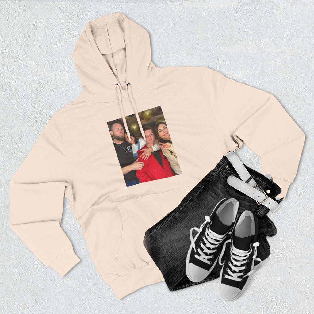 Family!!     Photo Collage Fleece Hoodie - Custom Group Portrait Pullover