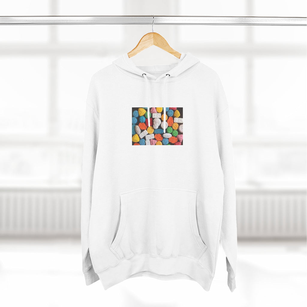 Colorful Candy Photo Hoodie — Retro Sweet Treats Pullover