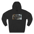 Kiss MY  License plate SUV Hoodie — Vintage Black Muscle Car Graphic Pullover