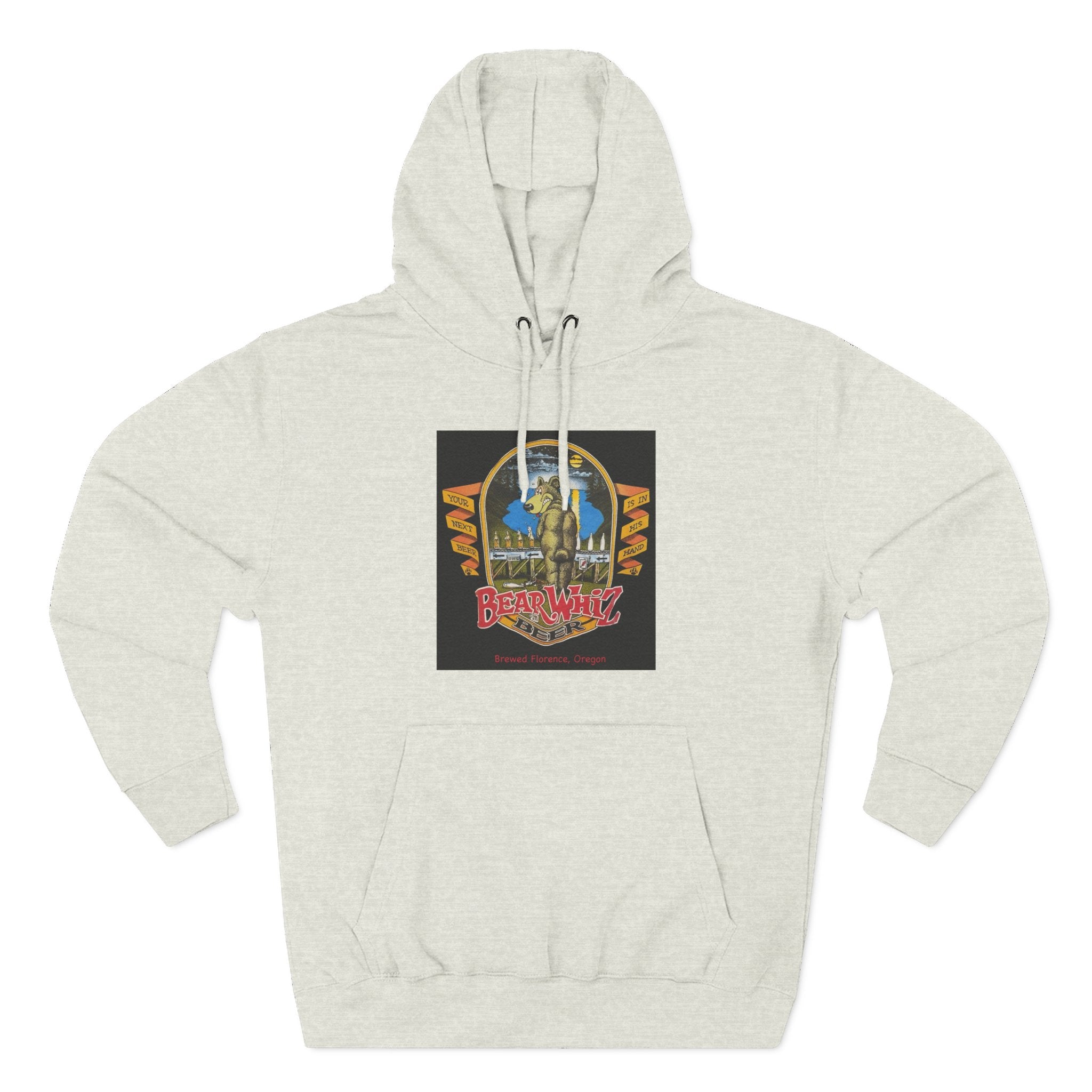 Bear Whiz Beer Original Hoodie — 'Beach Vibes' Graphic Pullover