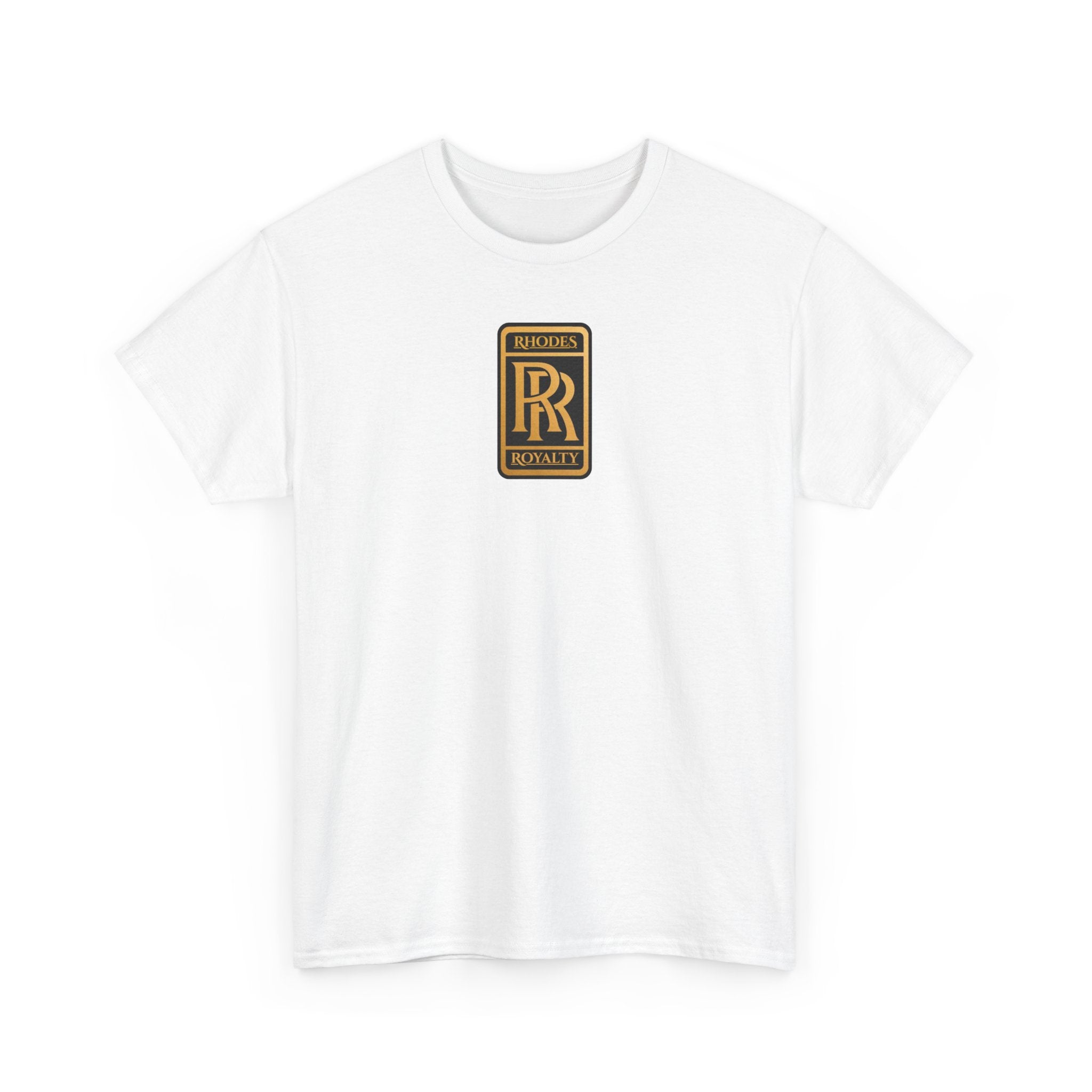 Rhodes Royalty Family Crest -  Vintage Gold Crest Tee