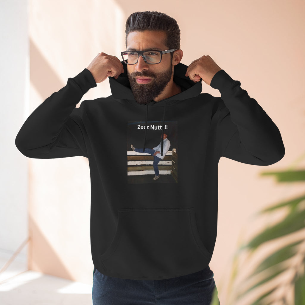 Zee'z Nutt's Moments Hoodie — Live Nutt Action Graphic Pullover