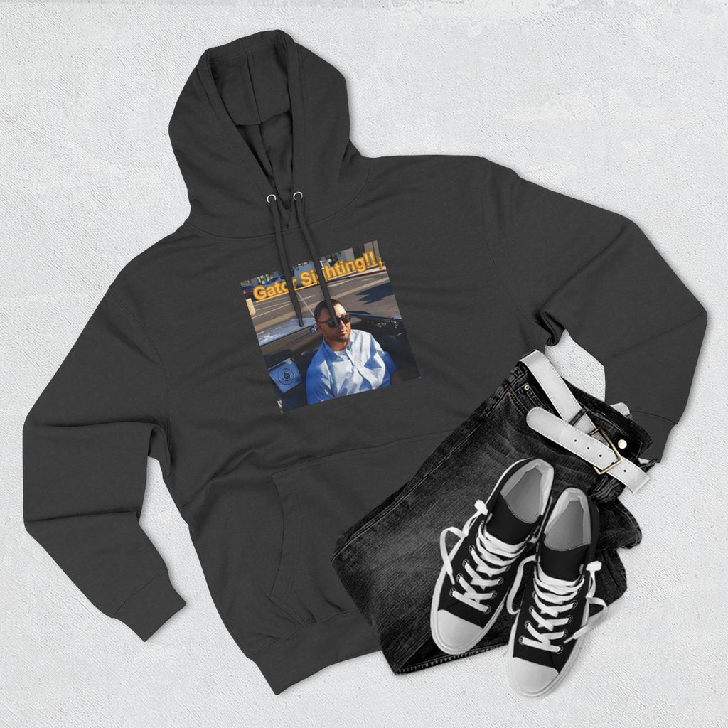 GATOR Sighting  Hoodie — "Gator Sightings!!" Graphic Fleece Pullover