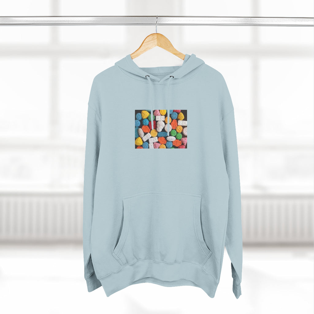 Colorful Candy Photo Hoodie — Retro Sweet Treats Pullover