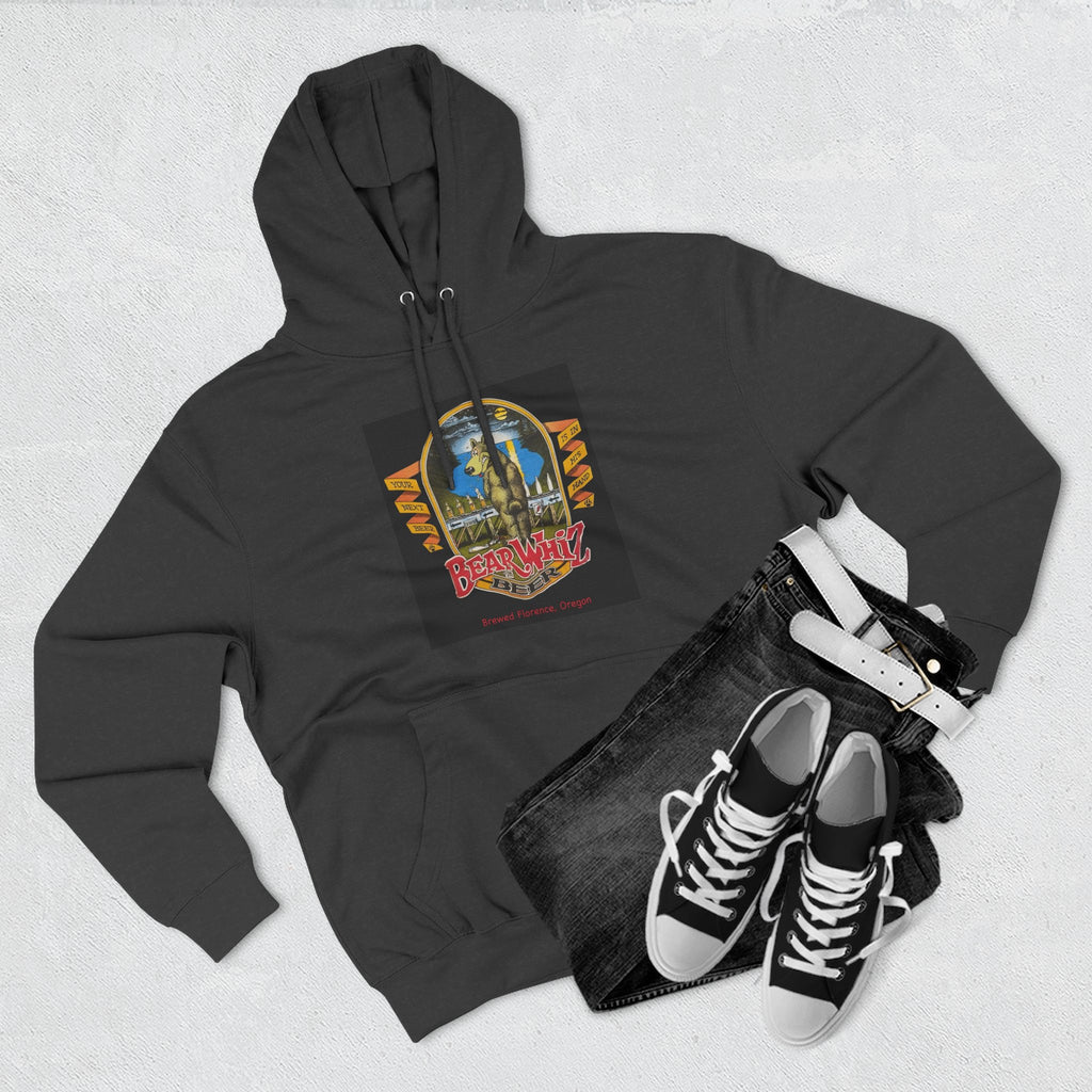 Bear Whiz Beer Original Hoodie — 'Beach Vibes' Graphic Pullover