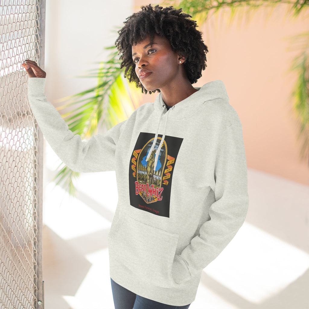 Bear Whiz Beer Original Hoodie — 'Beach Vibes' Graphic Pullover
