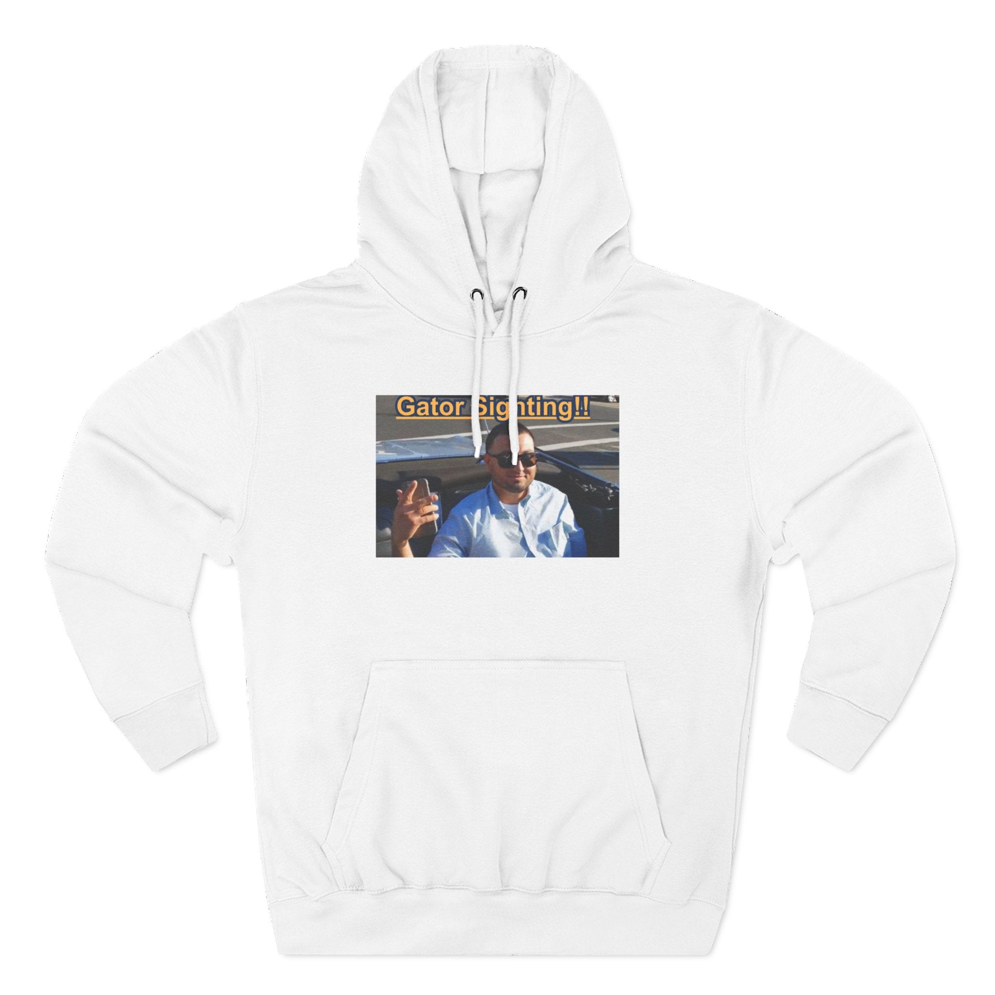 Gator Sighting Hoodie — Viral Meme Hood Pullover