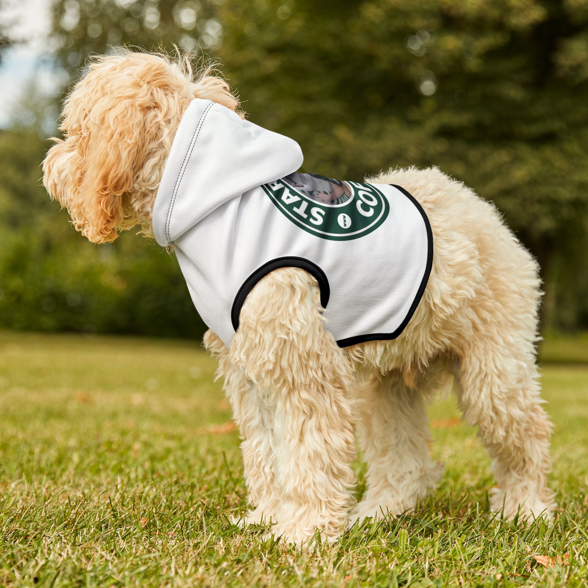 Pet Hoodie — Starfucks.Coffee Parody Logo Dog & Cat Hoodie