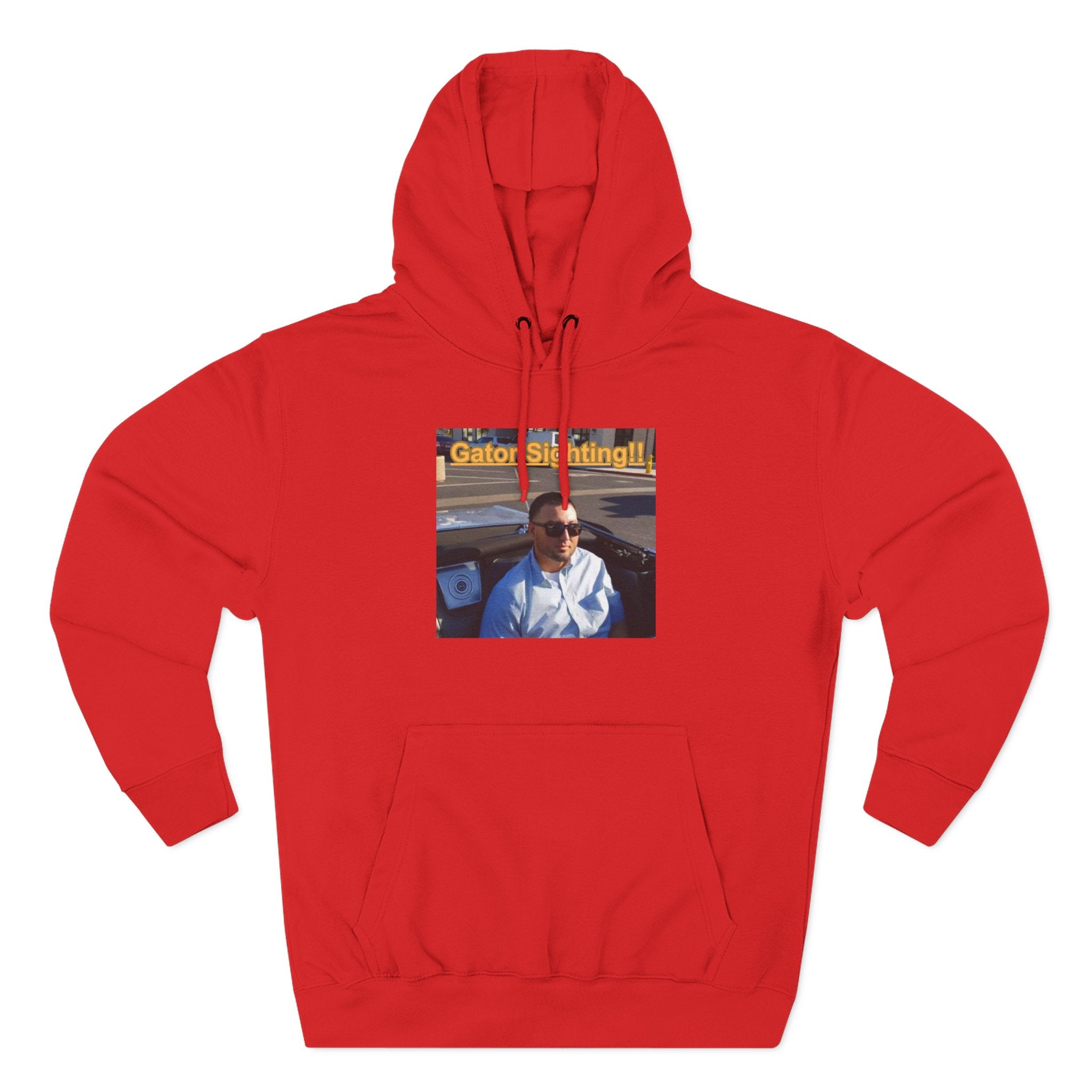 GATOR Sighting  Hoodie — "Gator Sightings!!" Graphic Fleece Pullover