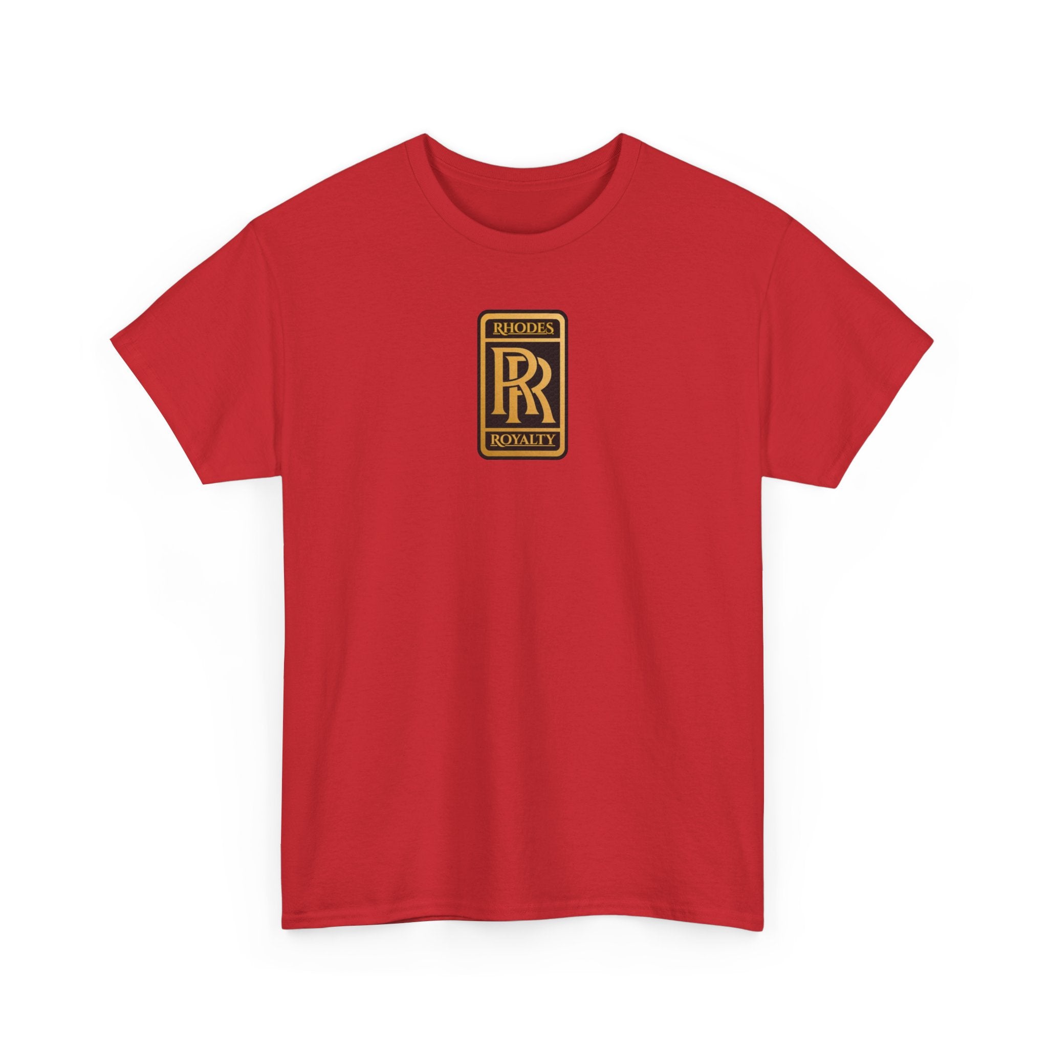 Rhodes Royalty Family Crest -  Vintage Gold Crest Tee