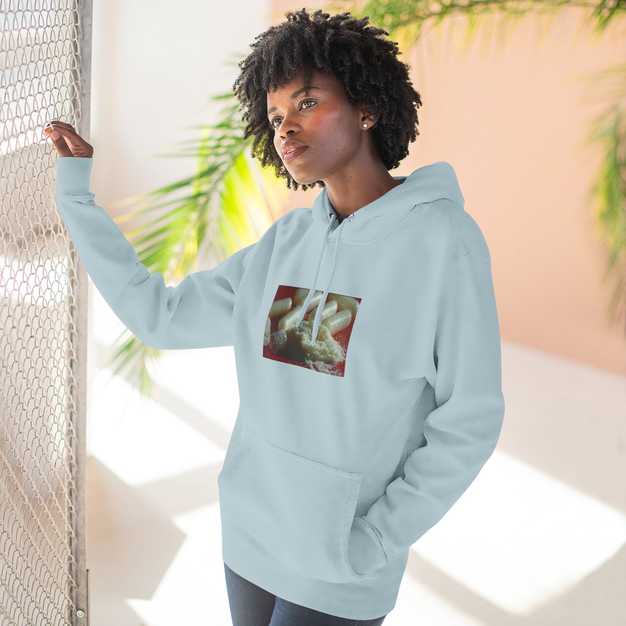 Hoodie on them pillz — Vintage Film Strip pill Print photo