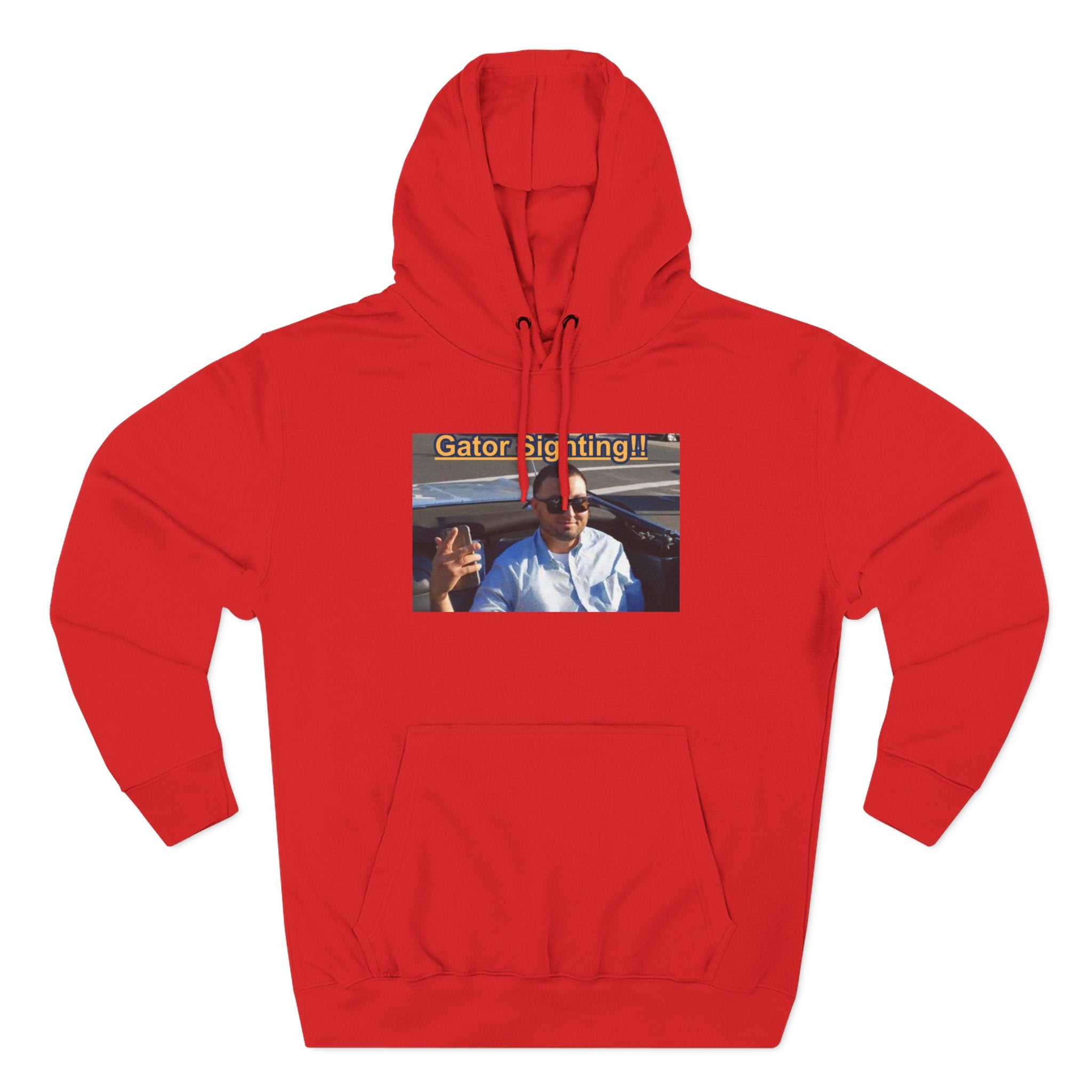 Gator Sighting Hoodie — Viral Meme Hood Pullover