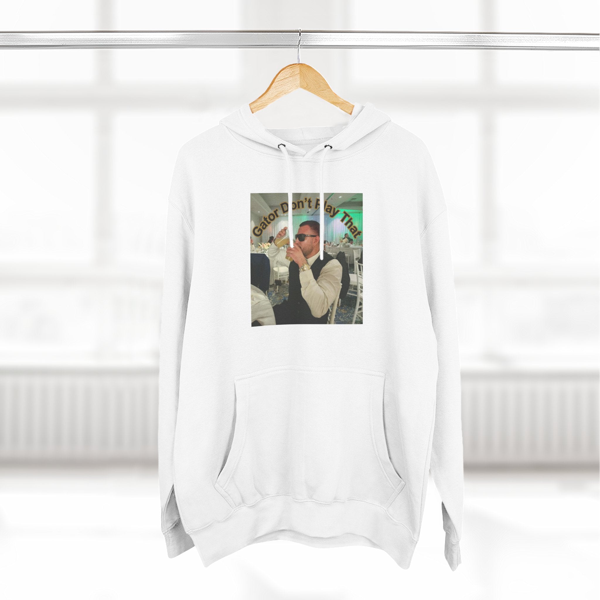 GATOR Don't Play That  Hoodie "The Kings Table" - Retro Hood Pullover