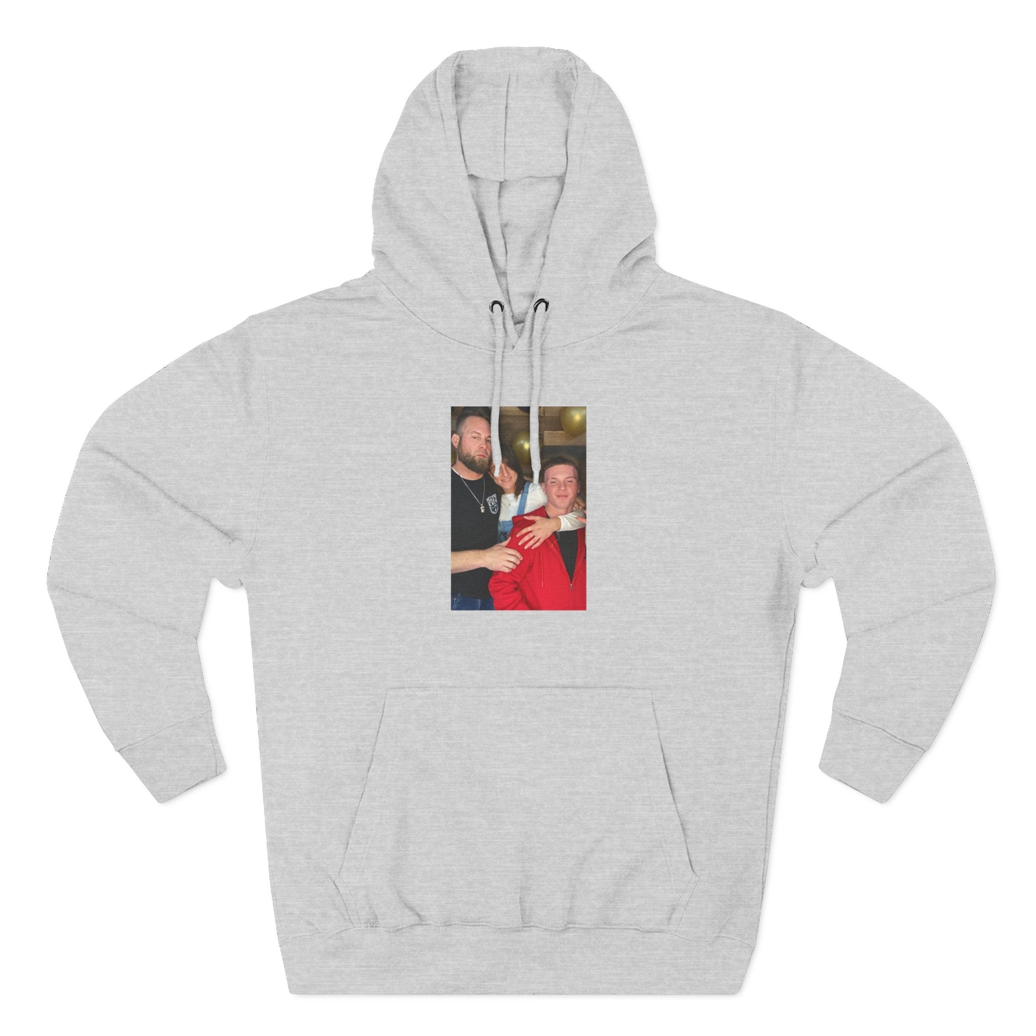 Bloods...  -Panel Hoodie — RR Royalty   Three-Panel Fleece Pullover
