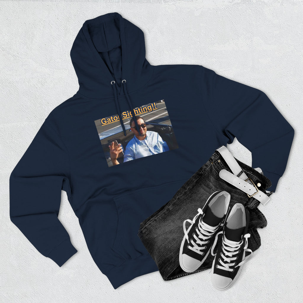 Gator Sighting Hoodie — Viral Meme Hood Pullover