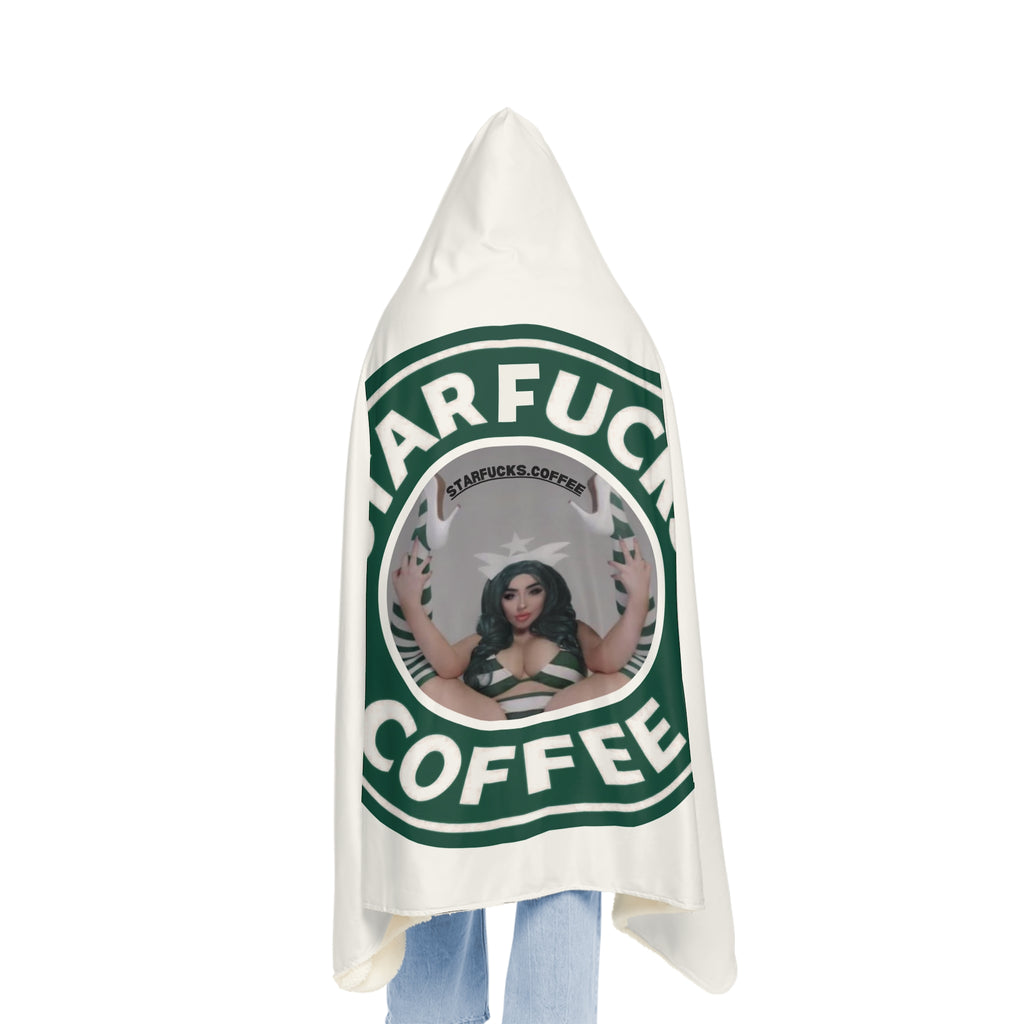 StarFucks.Coffee Snuggie Hooded Blanket