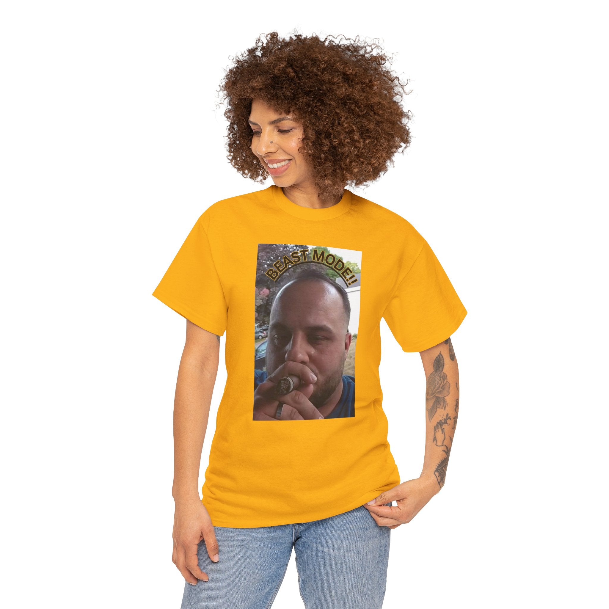 BEAST MODE! ZR 1-2.0 Max Beast Mode Activated!!      Tee — "Beast MODE" Cigar Smoking Graphic T-Shirt