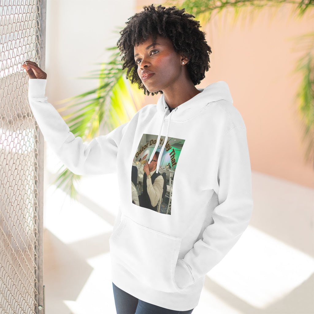 GATOR Don't Play That  Hoodie "The Kings Table" - Retro Hood Pullover