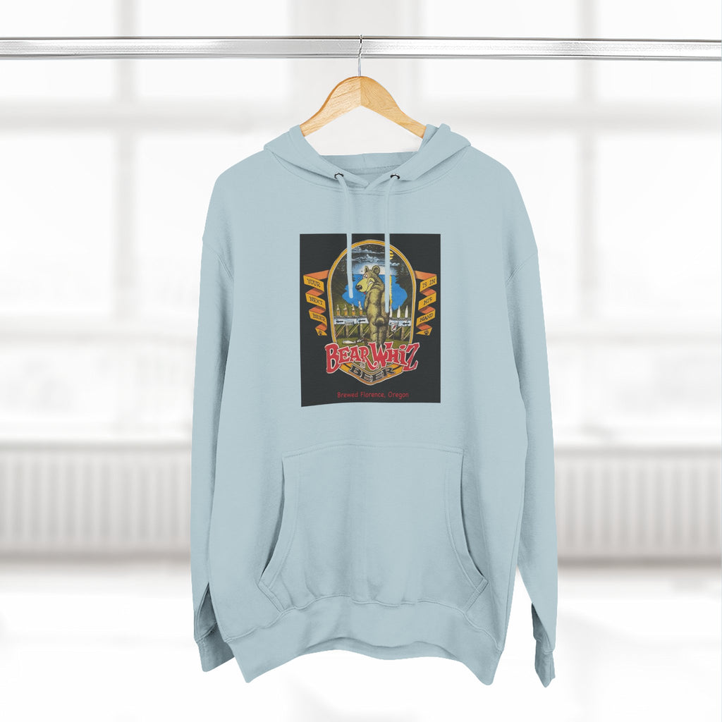 Bear Whiz Beer Original Hoodie — 'Beach Vibes' Graphic Pullover