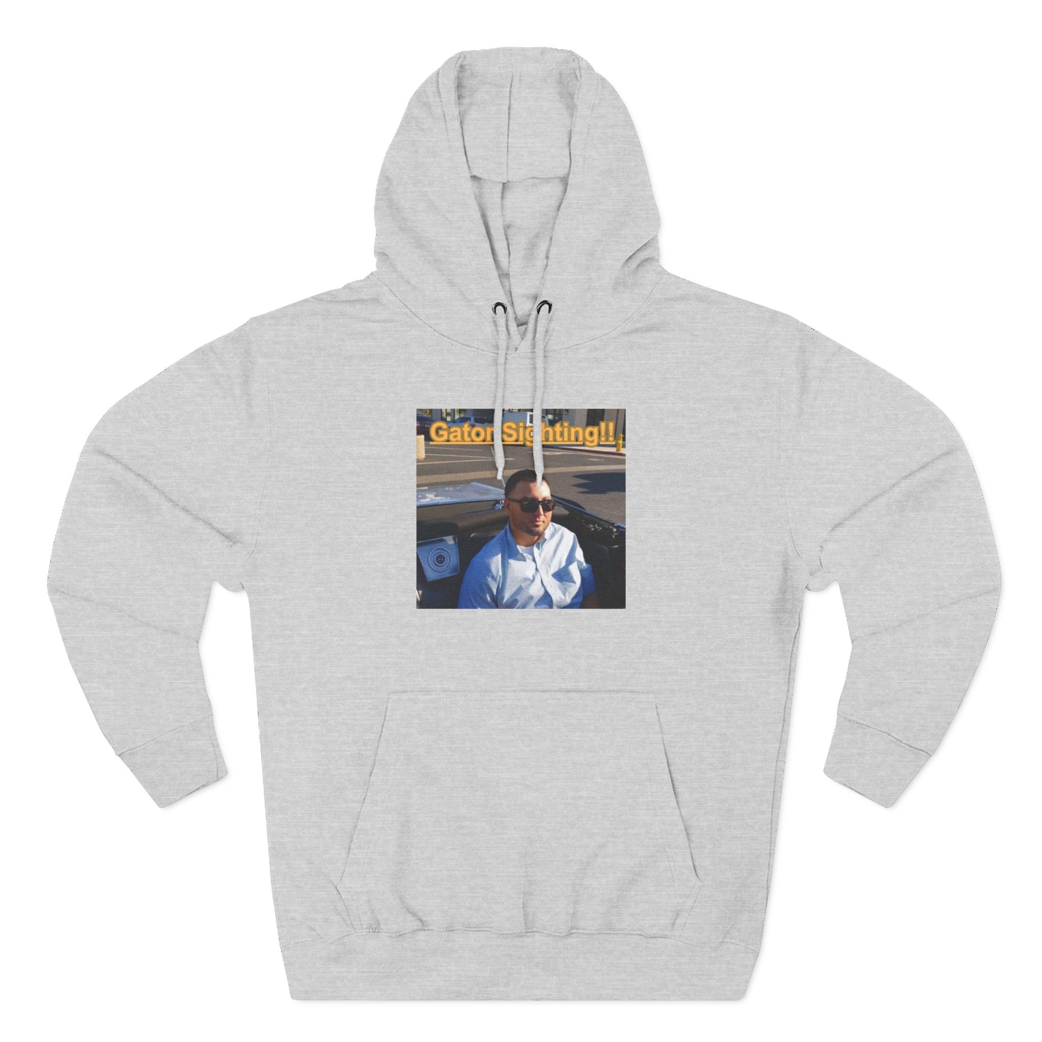 GATOR Sighting  Hoodie — "Gator Sightings!!" Graphic Fleece Pullover