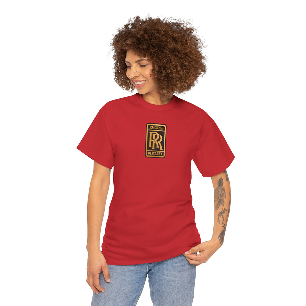 Rhodes Royalty Family Crest -  Vintage Gold Crest Tee