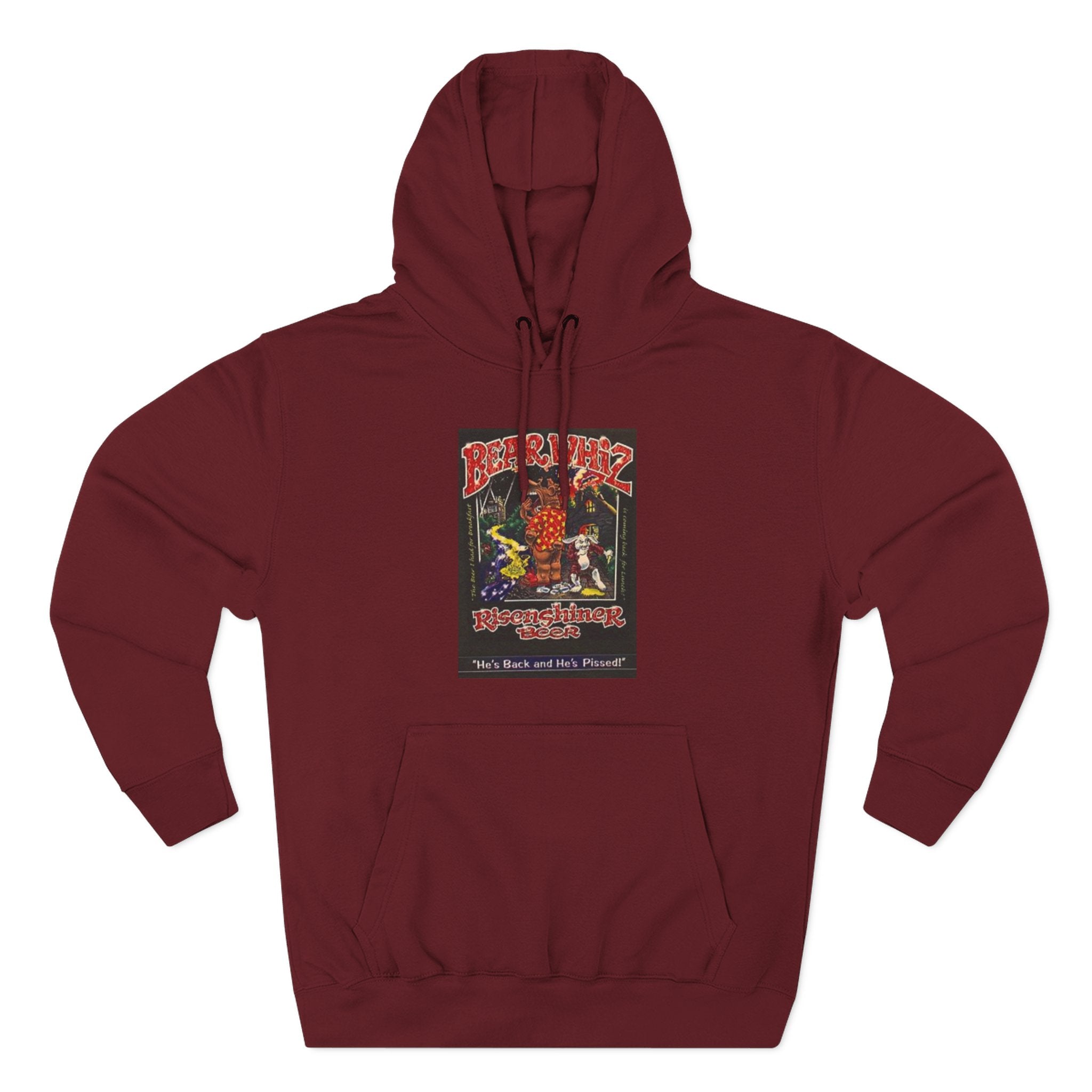 Bear Whiz Beer Rise and Shine Graphic Hoodie