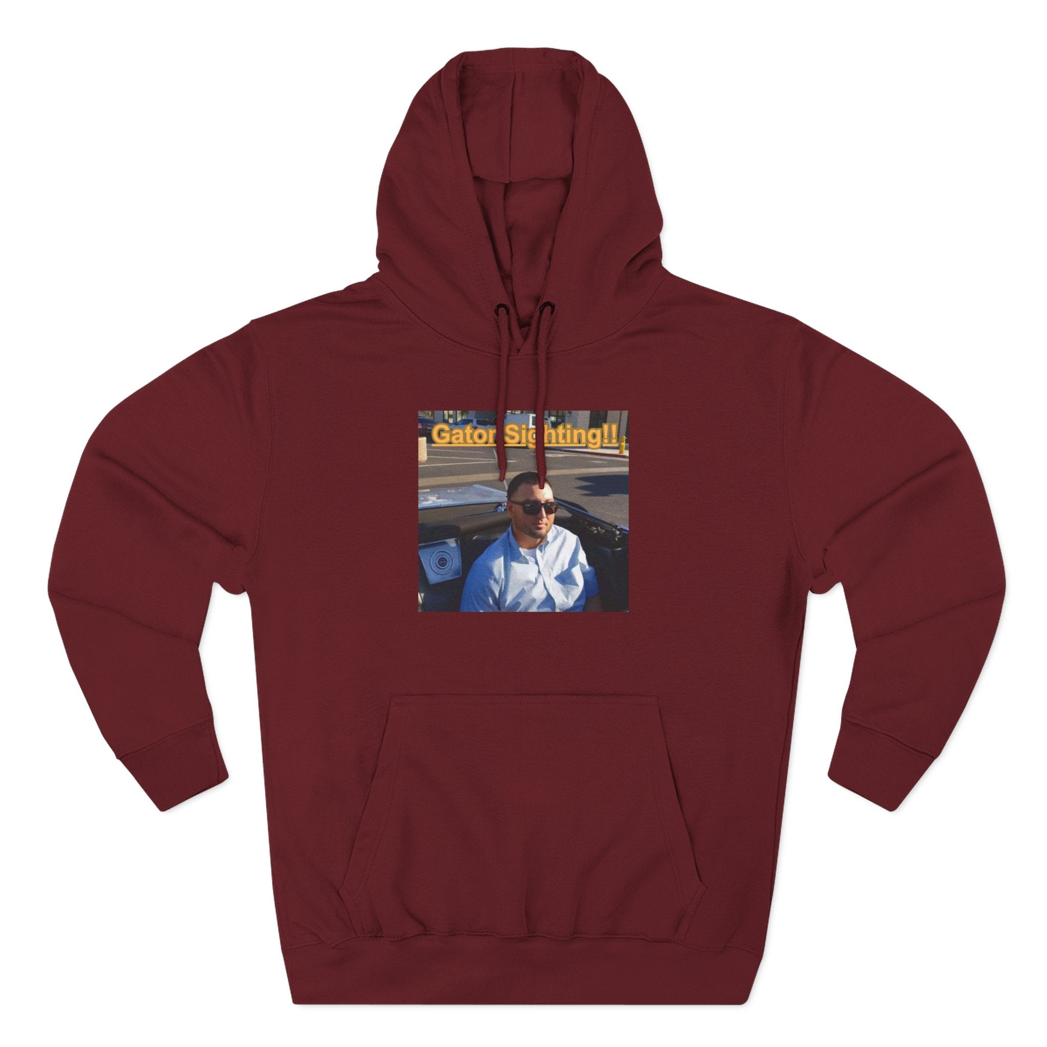 GATOR Sighting  Hoodie — "Gator Sightings!!" Graphic Fleece Pullover