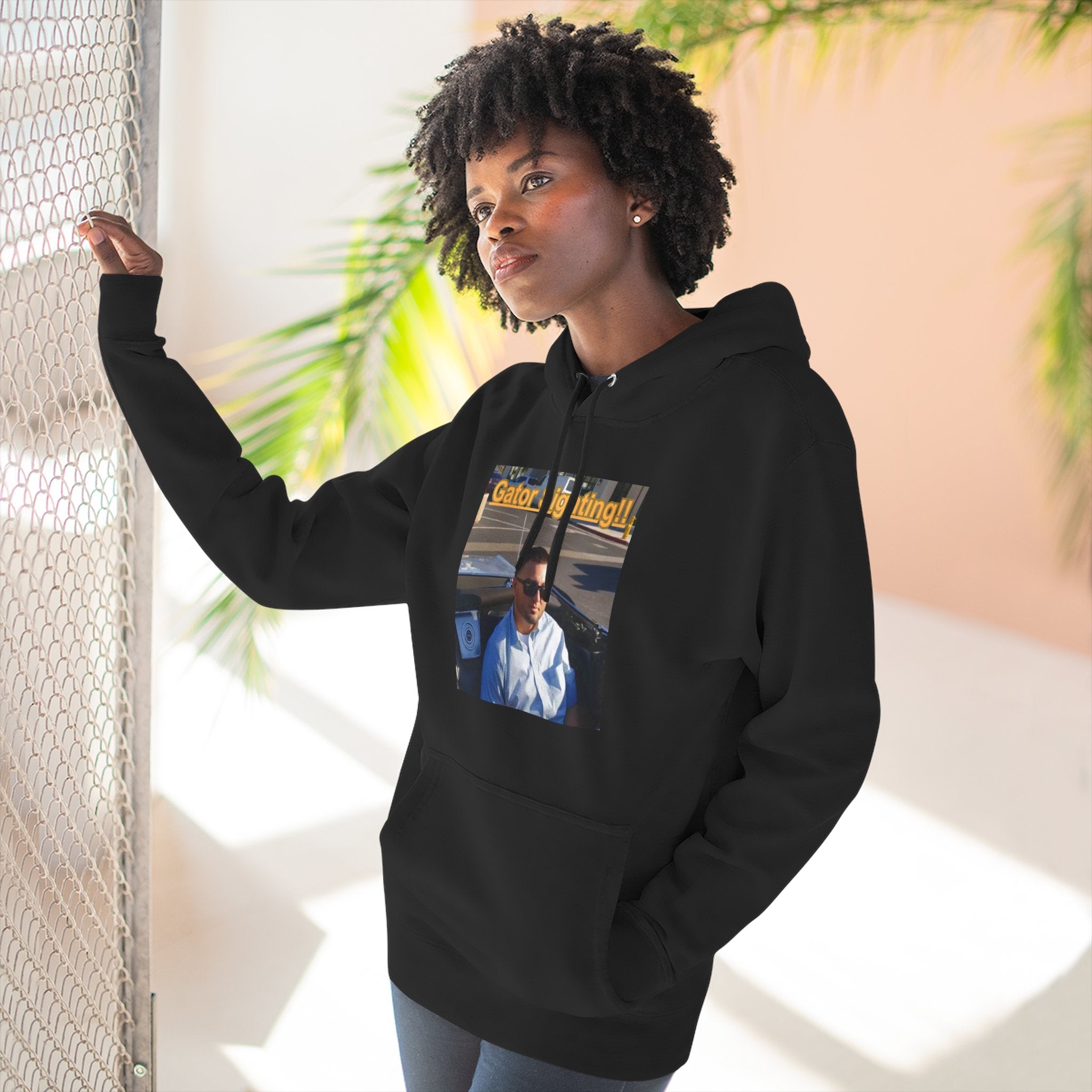 GATOR Sighting  Hoodie — "Gator Sightings!!" Graphic Fleece Pullover