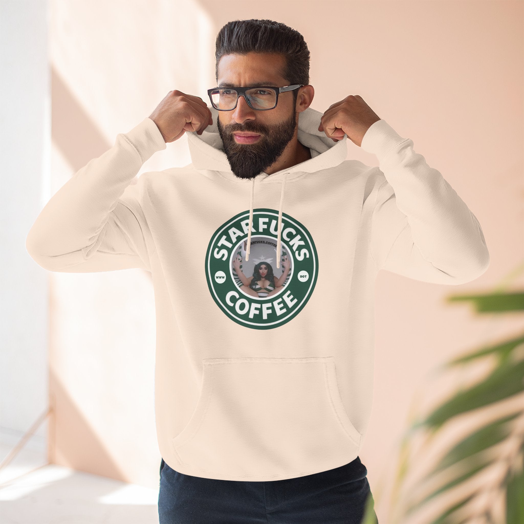Starfucks.Coffee Logo Pullover - Coffee Hoodie