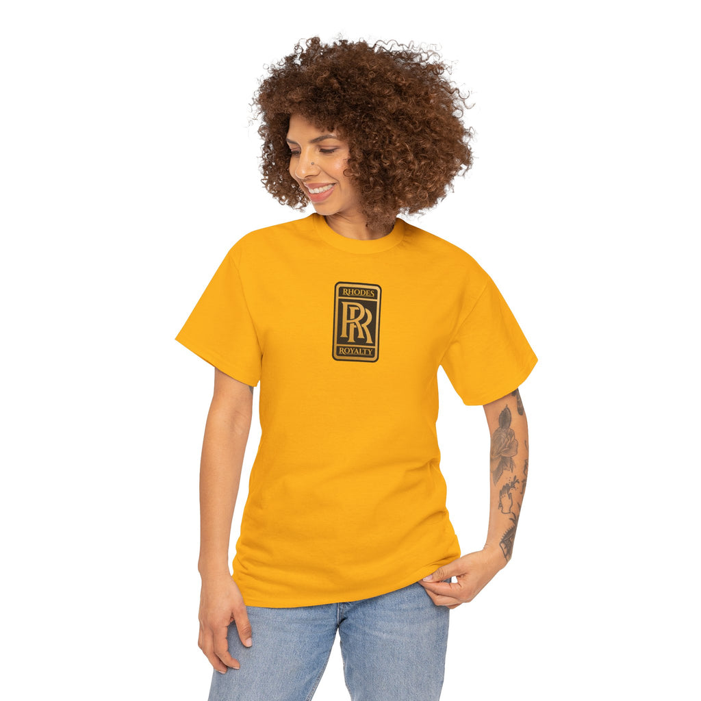 Rhodes Royalty Family Crest -  Vintage Gold Crest Tee
