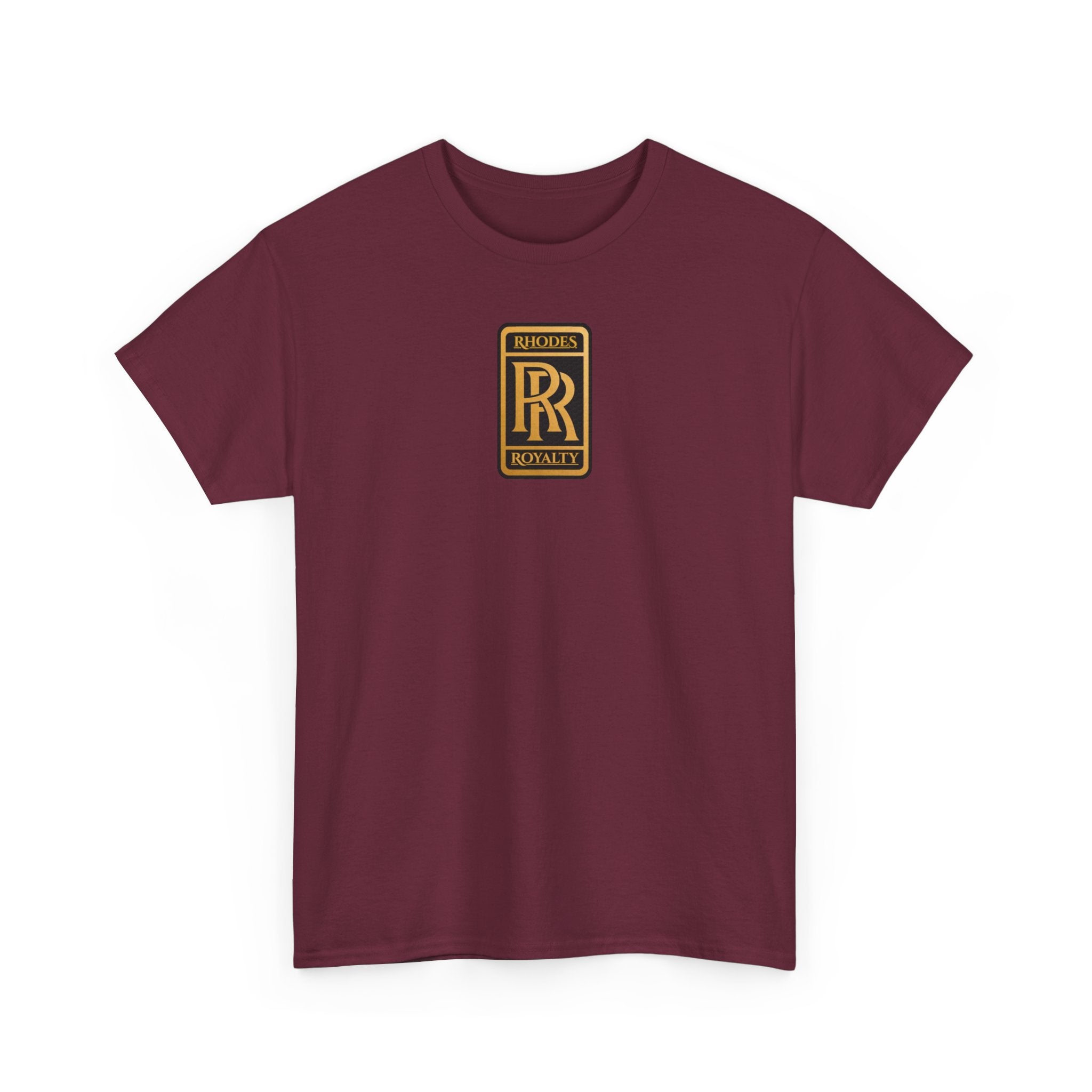 Rhodes Royalty Family Crest -  Vintage Gold Crest Tee