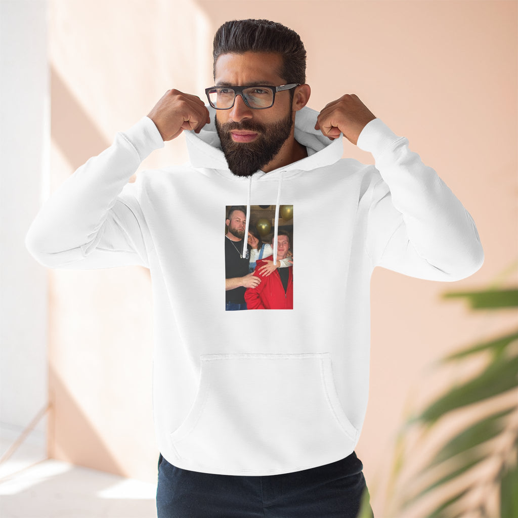 Bloods...  -Panel Hoodie — RR Royalty   Three-Panel Fleece Pullover