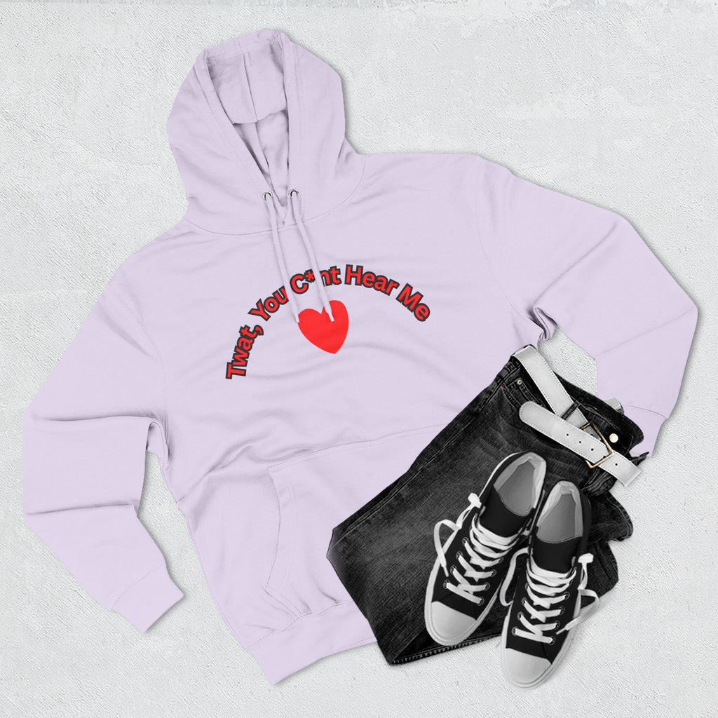 You Cunt Hear Me Three-Panel Fleece Hoodie