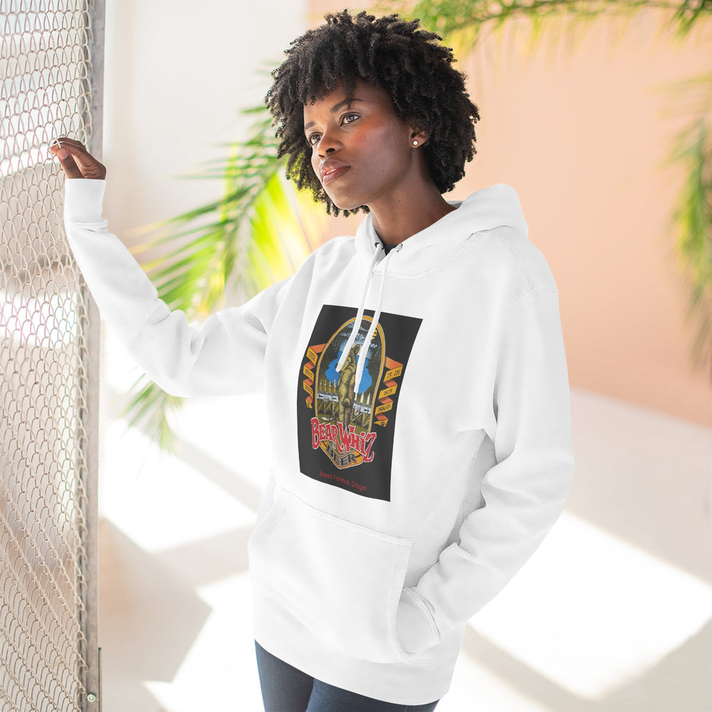 Bear Whiz Beer Original Hoodie — 'Beach Vibes' Graphic Pullover