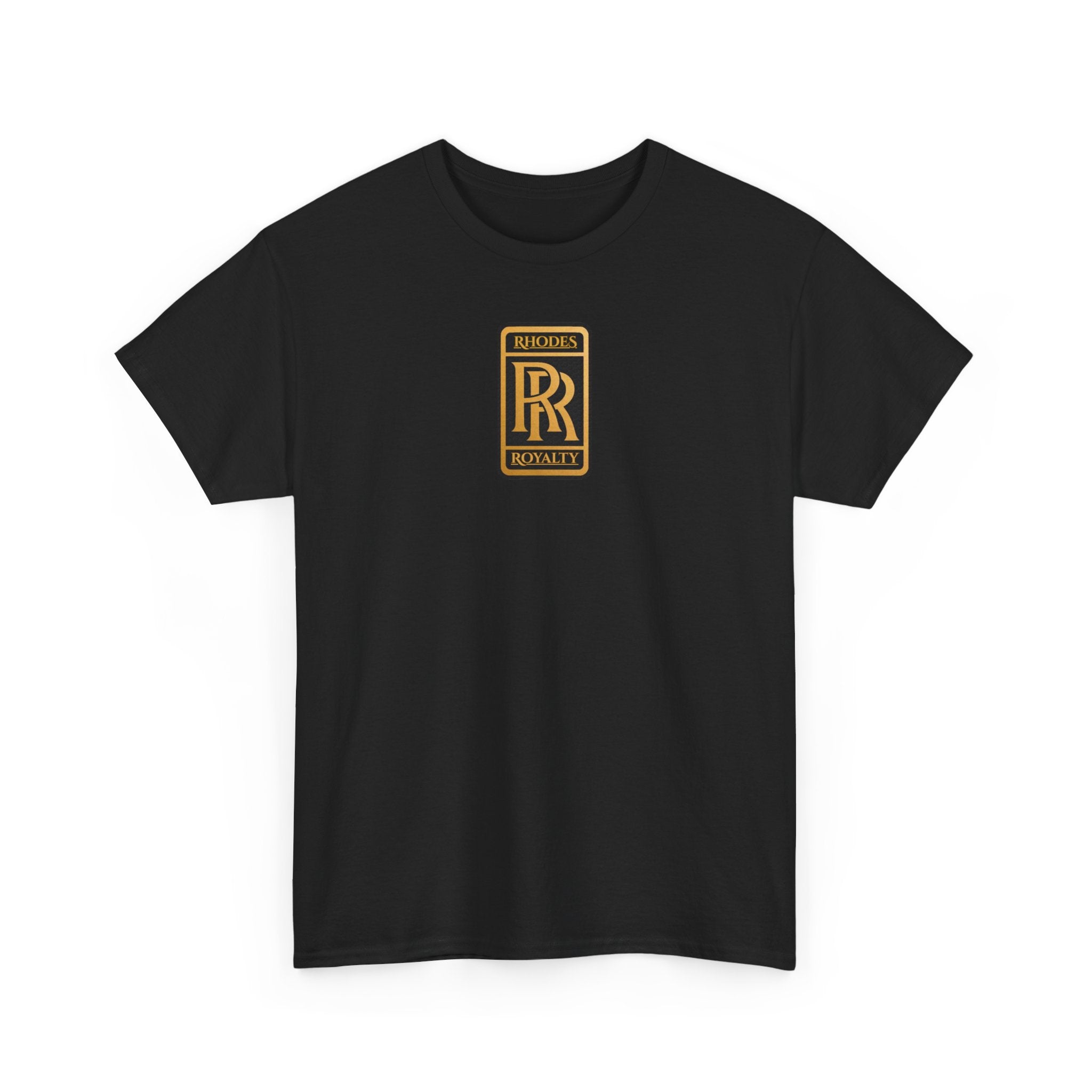 Rhodes Royalty Family Crest -  Vintage Gold Crest Tee