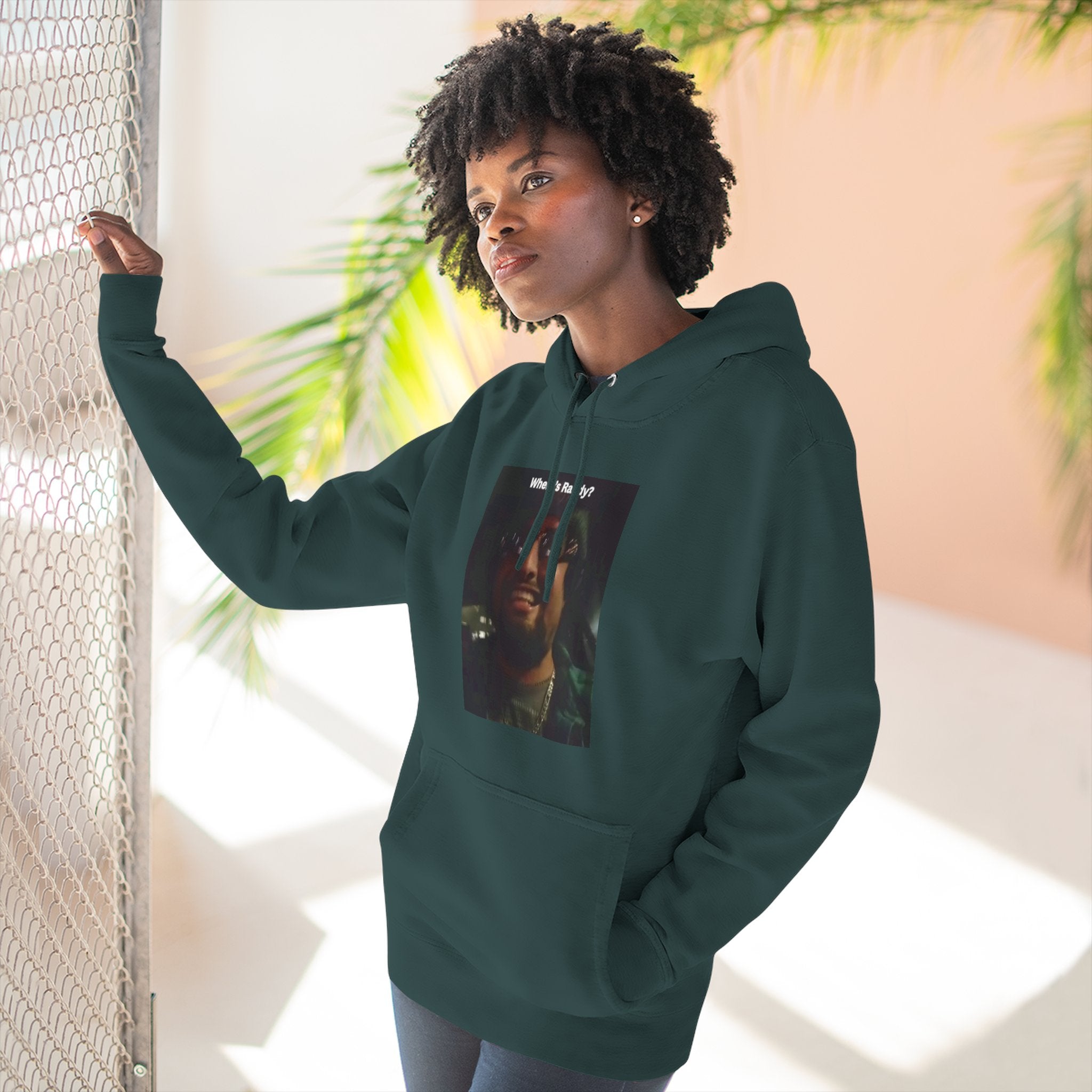 Wheres Randy Vintage Hoodie — Retro Mood Graphic Pullover