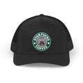 Starfucks.Coffee Retro Logo Mesh Cap fun comedy Trucker Hat