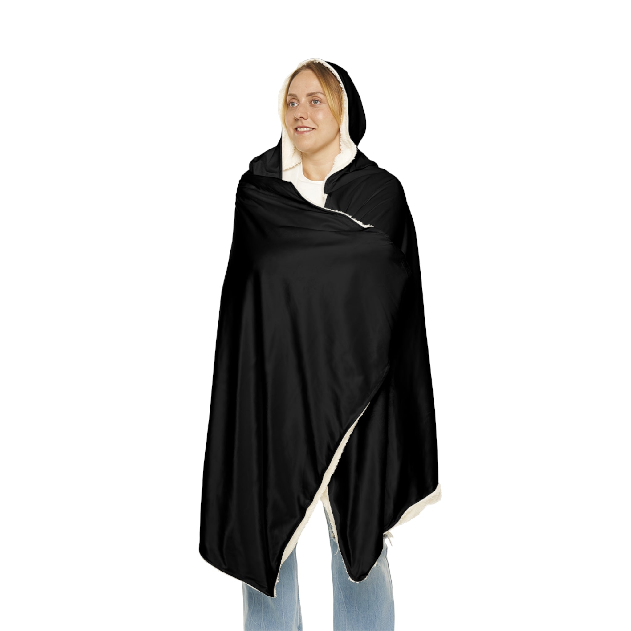 i Hate People  snuggie Hooded Blanket — Vintage 'I Hate People' Bear Cozy Throw for Outdoorsy Antisocials
