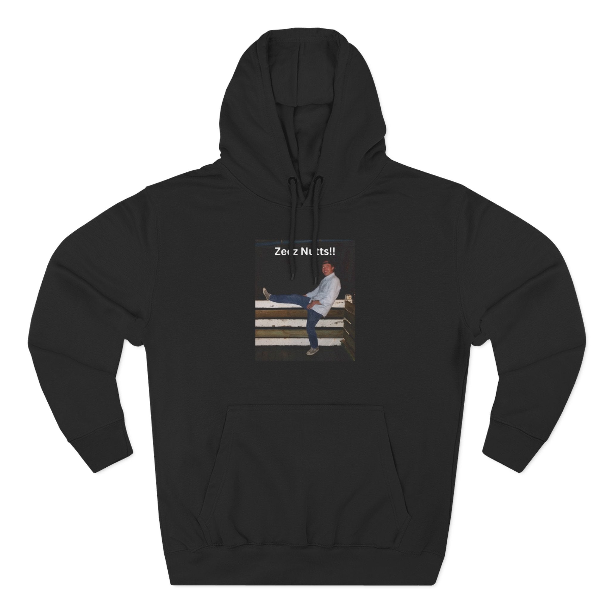 Zee'z Nutt's Moments Hoodie — Live Nutt Action Graphic Pullover
