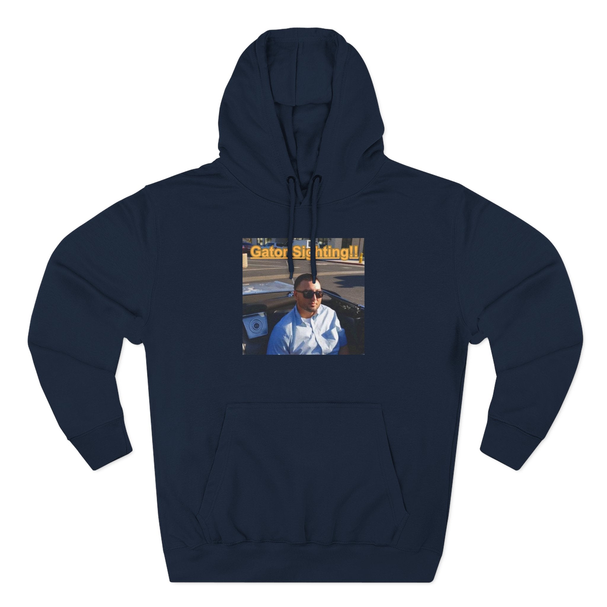 GATOR Sighting  Hoodie — "Gator Sightings!!" Graphic Fleece Pullover