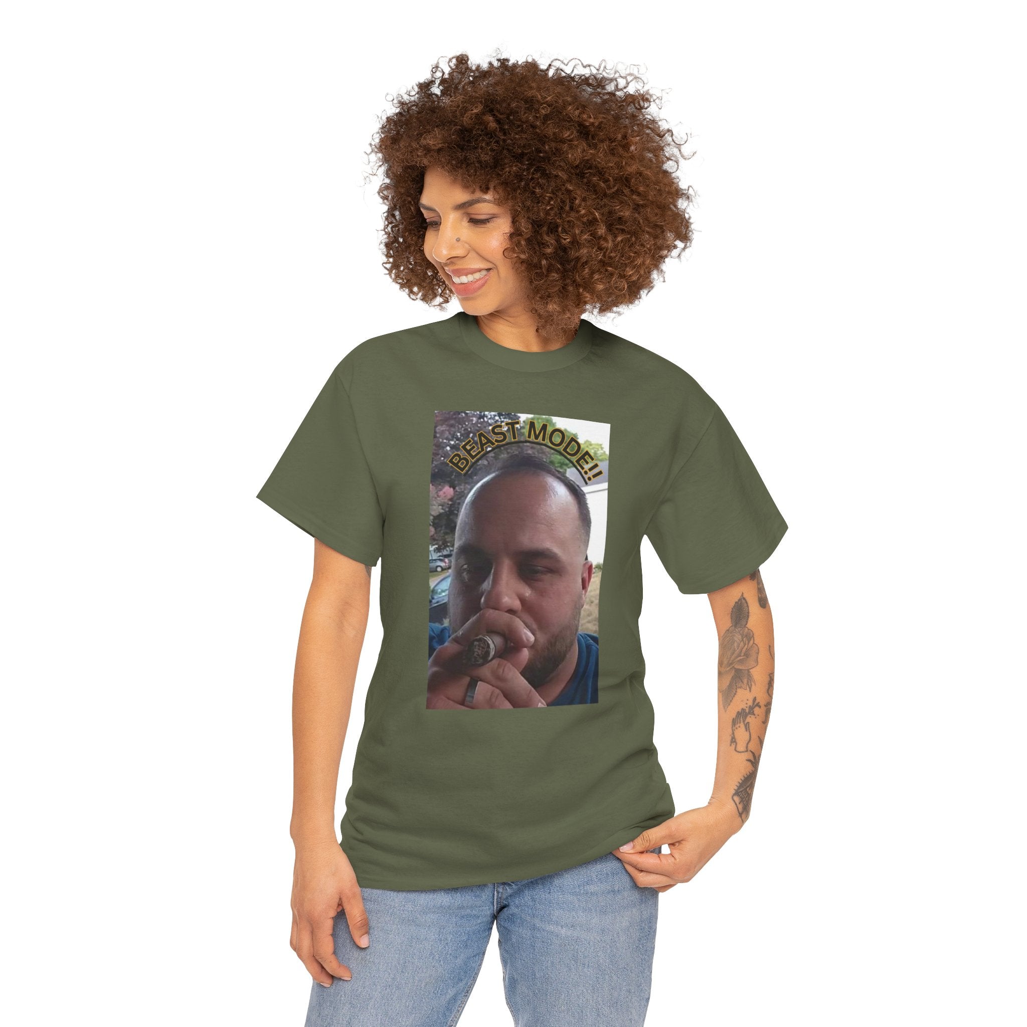 BEAST MODE! ZR 1-2.0 Max Beast Mode Activated!!      Tee — "Beast MODE" Cigar Smoking Graphic T-Shirt