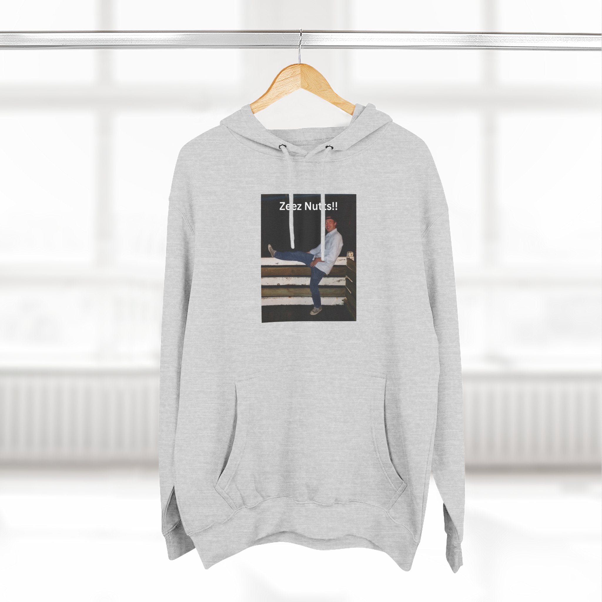 Zee'z Nutt's Moments Hoodie — Live Nutt Action Graphic Pullover