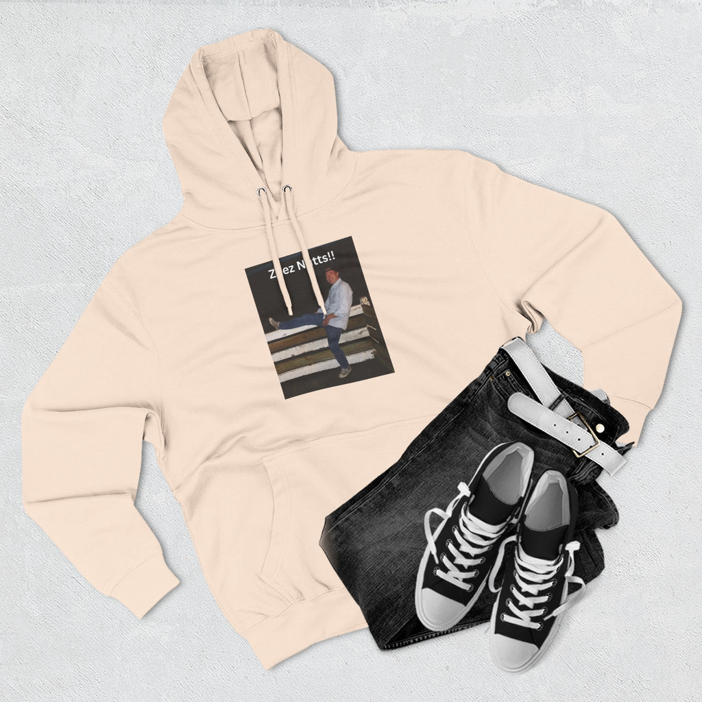 Zee'z Nutt's Moments Hoodie — Live Nutt Action Graphic Pullover